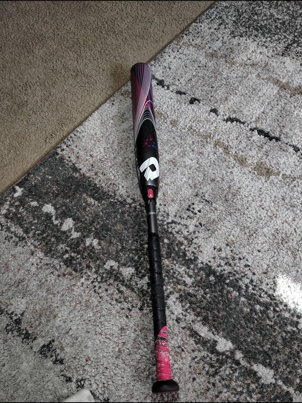 Pink and Black Fastpitch Softball Bat Demarini CF-20 Super 🔥 Slightly Used